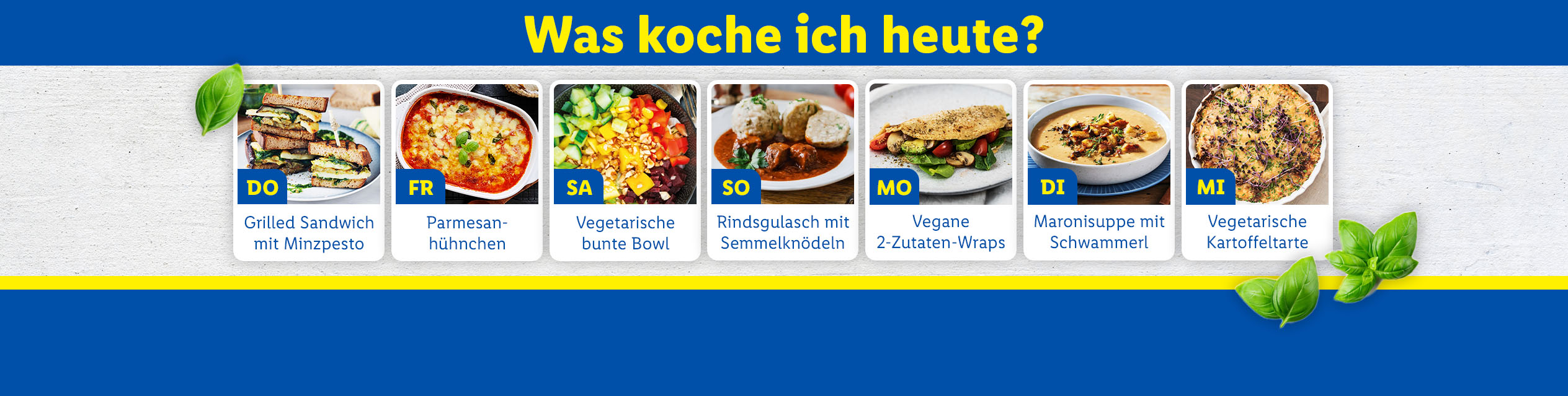 Rezeptideen ab Do. 27.2.