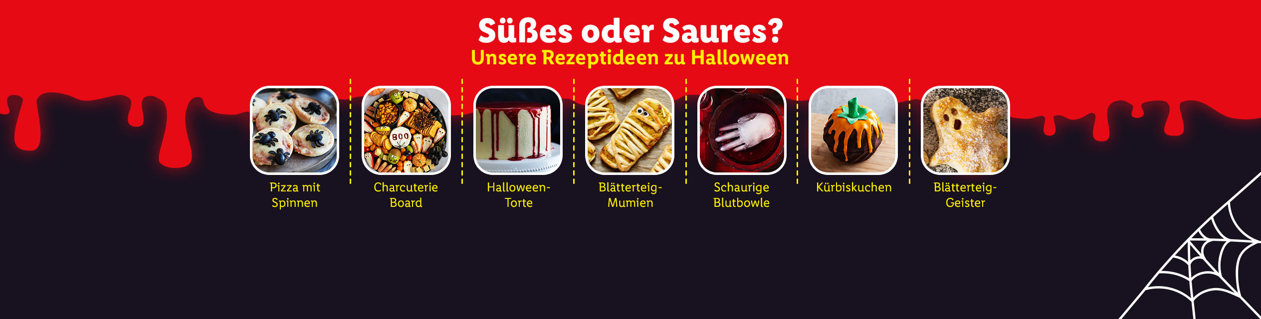 Gruselige Köstlichkeiten