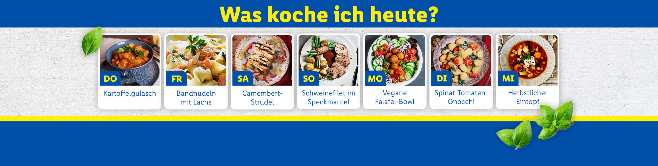 Rezeptideen ab Do. 7.11.