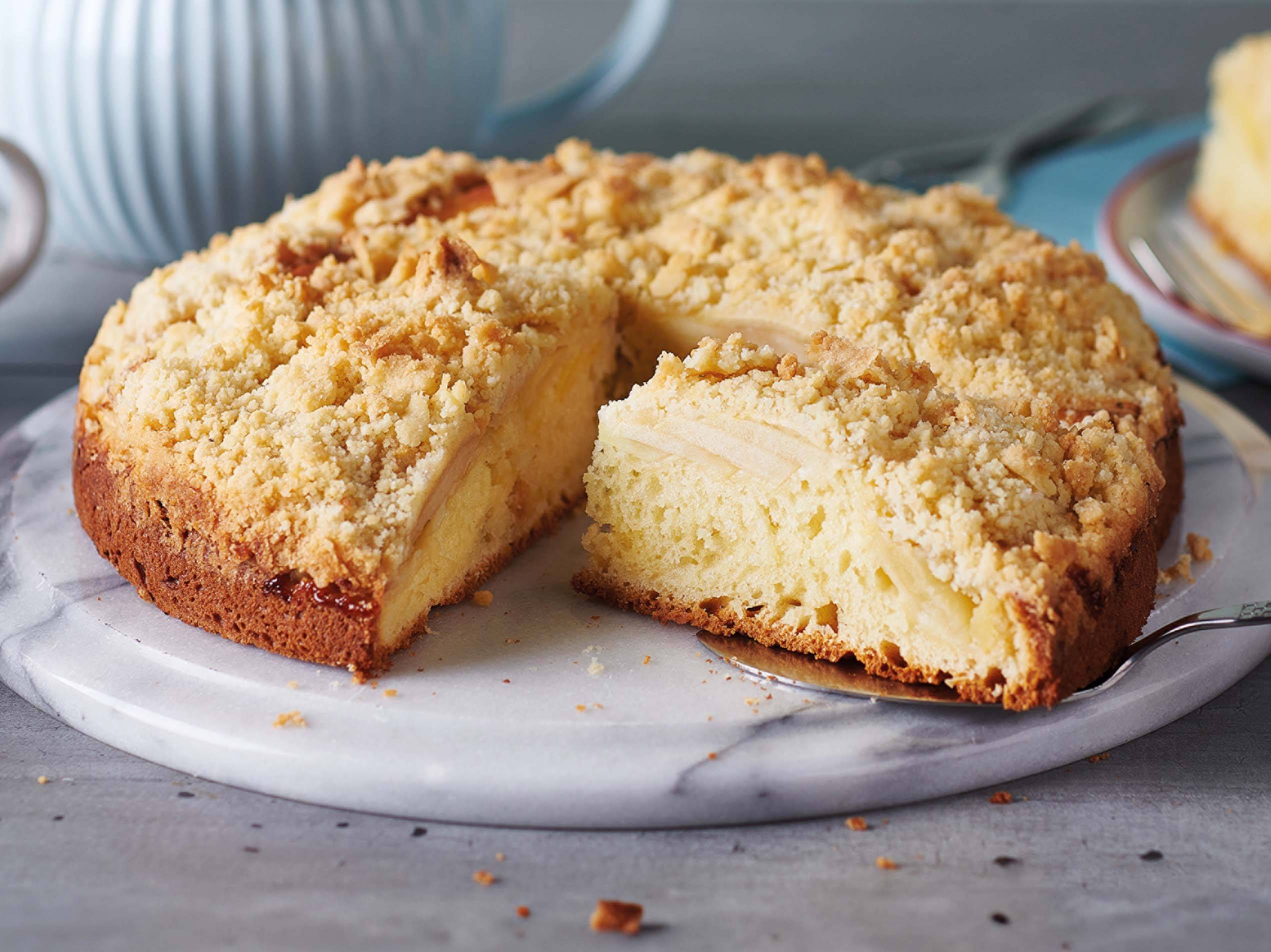 Apfelkuchen mit Streuseln