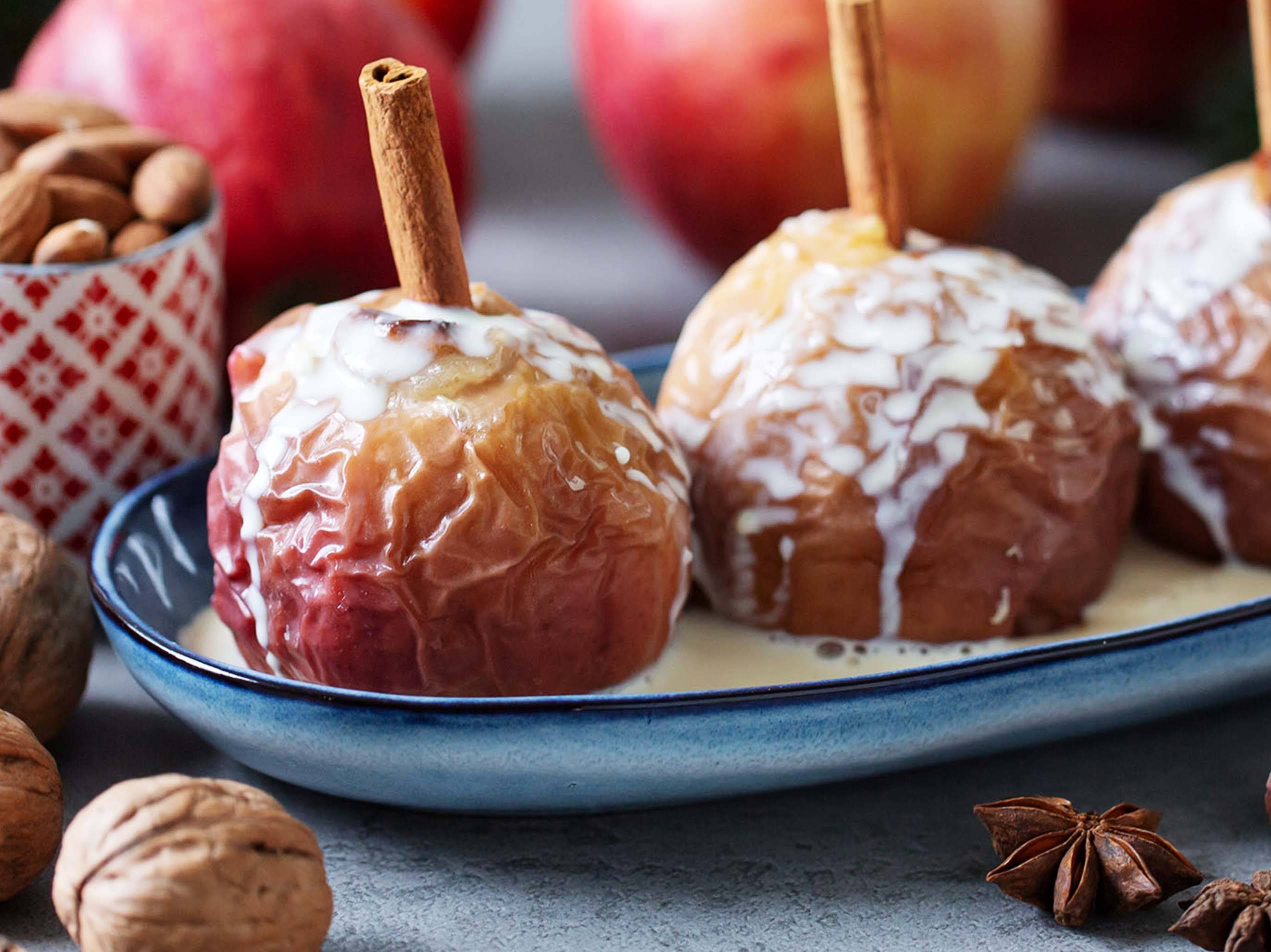 Einfaches Bratapfel Rezept