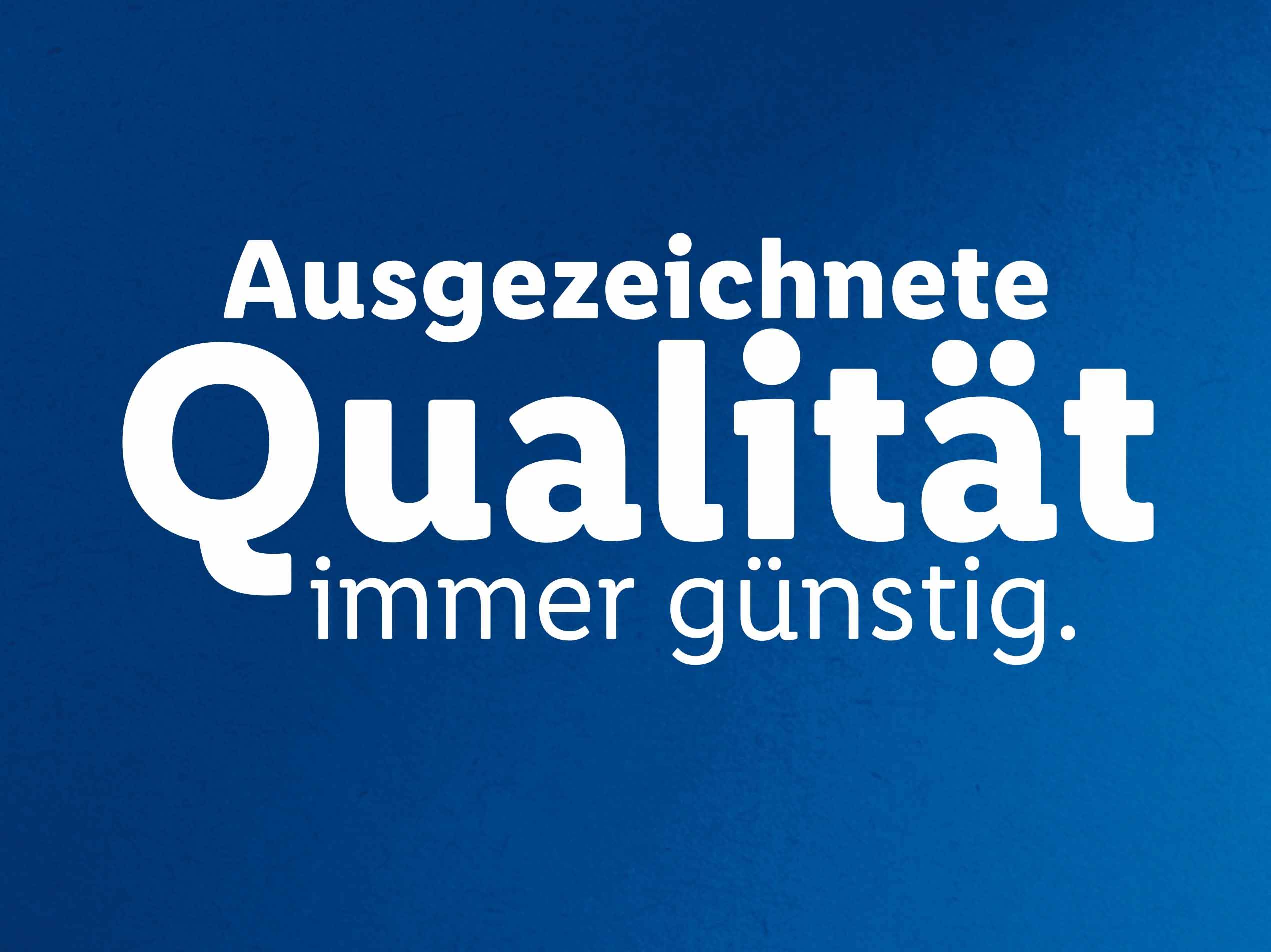 Ausgezeichnete Qualität