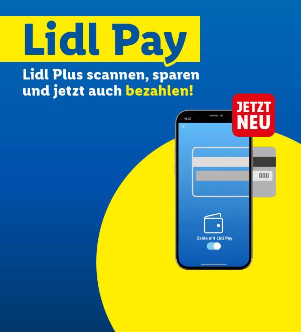 Mit Lidl Plus bezahlen