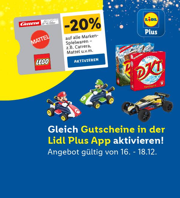 Mit Lidl Plus sparen