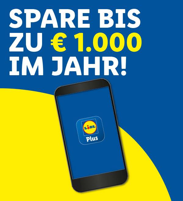 Mit der Lidl Plus App