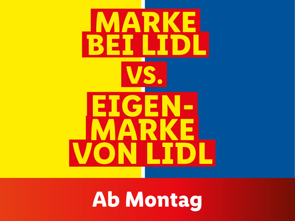 Spare mit der Lidl Eigenmarke