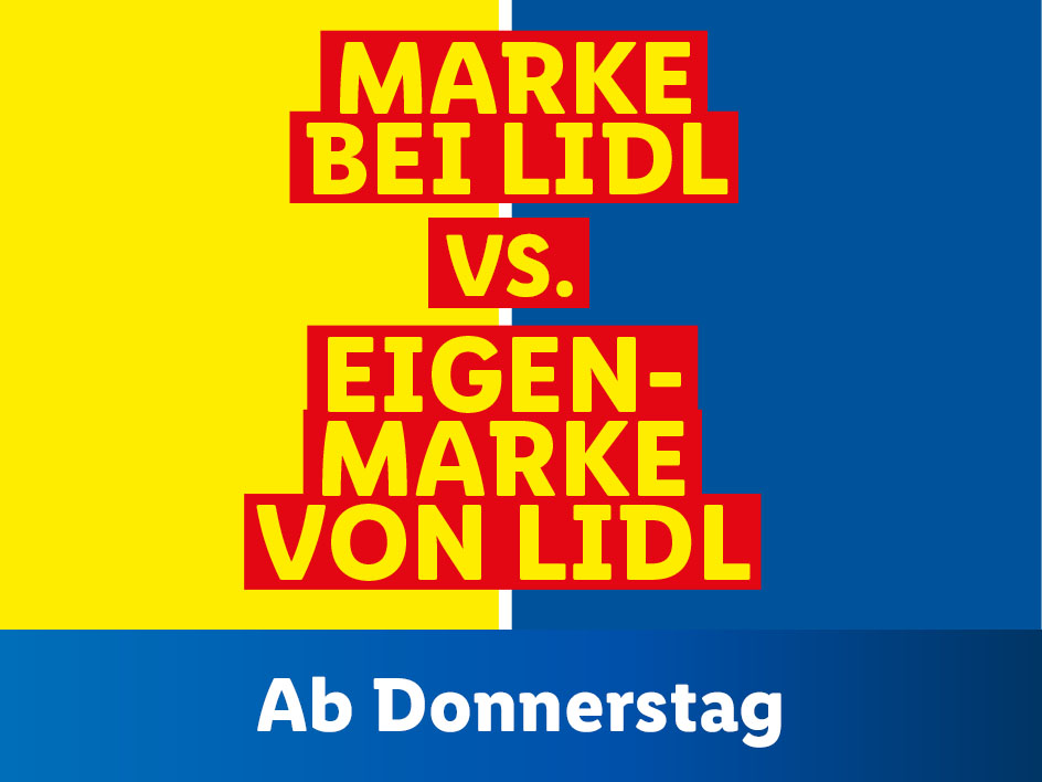 Spare mit der Lidl Eigenmarke