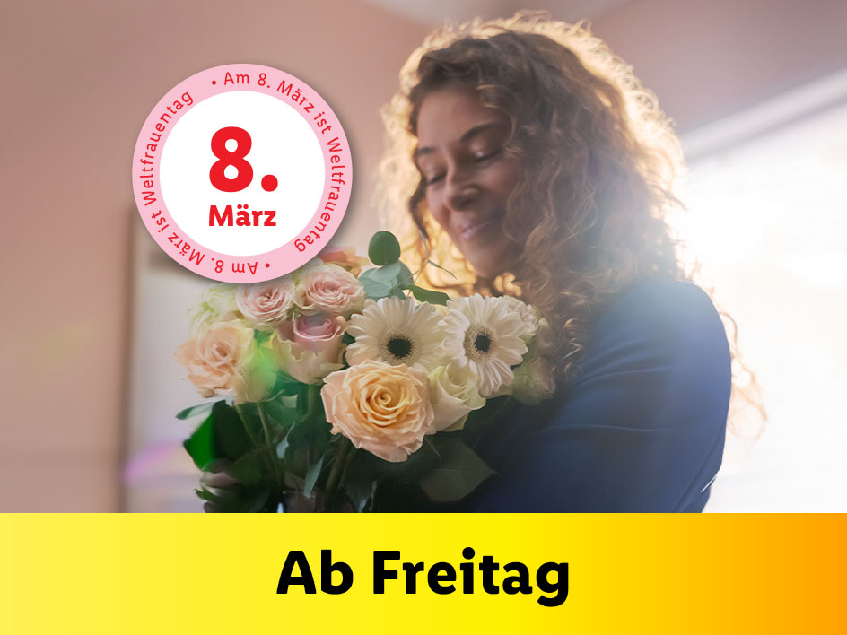 Freude schenken am Weltfrauentag