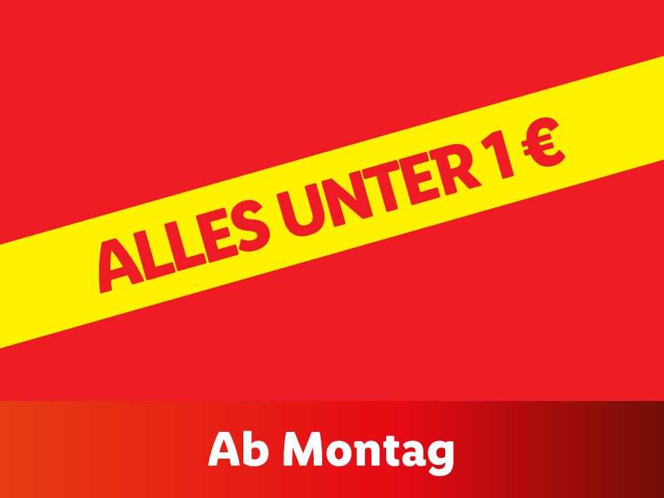 Alles unter 1€